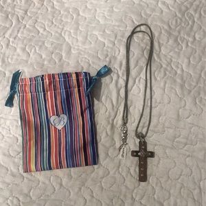 Brighton cross necklace